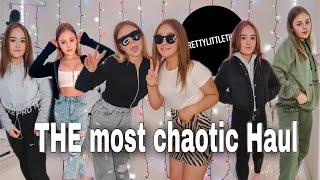 THE most chaotic Pretty Little Thing Haul ft Payton