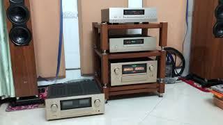 E 800 accuphase 50w class A + Elac fs 409 200w + Dp 600 accuphase 