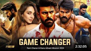 Game Changer 2024 Full Movie Hindi Dubbed  Ram CharanKiara AdvaniJagapathi Babu #actionmovies