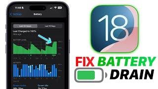 iOS 18 - Fix Battery DRAIN on iPhone