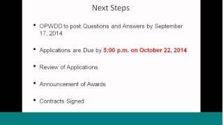 2014 09 09 Transformation Fund RFP WebEx