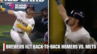 Brewers SLAM BACK-TO-BACK HOMERS vs. Mets to take the lead in Game 3   ESPN MLB