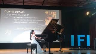 Crystal Dahlan 10 - Ananda Sukarlan Award Piano Competition Final Round