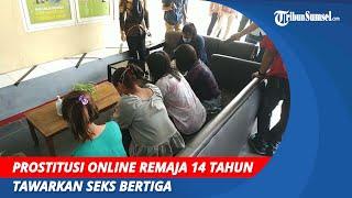 Terungkap Prostitusi Online Remaja 14 Tahun di Palembang  Tawarkan Seks Bertiga