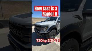 2024 Ford F-150 Raptor R 0-60mph How fast is a 720hp supercharged 5.2l V8?