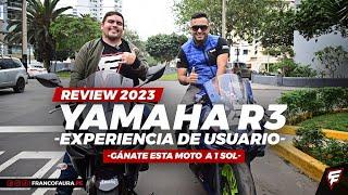 Yamaha R3 - REVIEW  EXPERIENCIA DE USUARIO 2023  ¡Gánate esta moto a sólo 1 sol