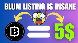  BLUM LISTING ALERT Major Price Update & Urgent News You Cant Miss