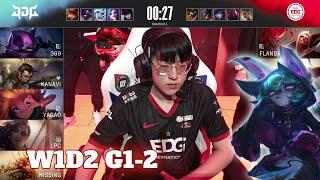 JDG vs EDG - Game 2  Week 1 Day 2 LPL Spring 2022  JD Gaming vs Edward Gaming G2