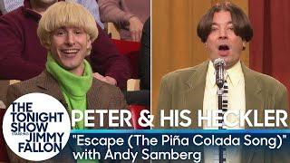 Peter and His Heckler - Escape The Piña Colada Song with Andy Samberg