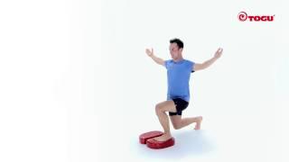 Mentale Fitness Exercise 1 mit TOGU Aero-Step Pro