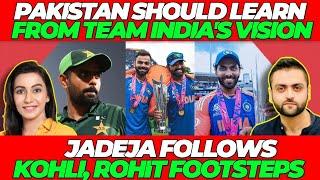 Pakistan Cricket should learn from Team India Vision  Jadeja follows Virat Kohli Rohit retirement