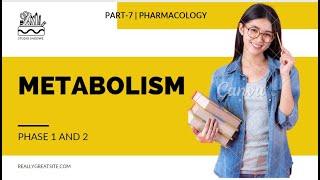 metabolism  Biotransformation of drugs  Biotransformation phase 1 and 2