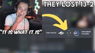 FNS Reacts To DFM Getting Owned By Team Secret In VCT