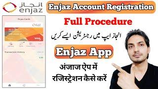 Enjaz App Registration  Enjaz Bank Account Registration  Enjaz Online Money Transfer App