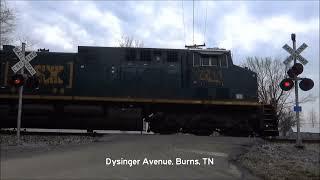 Railroad Crossings of the CSX Bruceton Subdivision