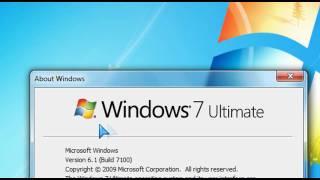 Windows Tutorial - How to determine your version of Windows