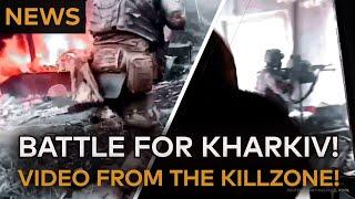 UKRAINE WAR Battle for Kharkiv Video from the death zone Russia and Ukraine report successes