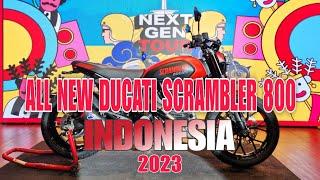 LAUNCHING ALL NEW DUCATI SCRAMBLER 800 2023 INDONESIA START FROM  Rp 370jt #DEEproject