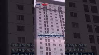 Detik-detik seorang Pemuda Melakukan Aksi Bunuh Diri di Apartment Bassura Jakarta Timur #shorts