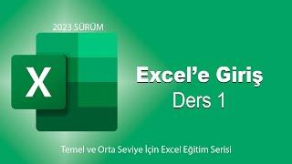 Excel Ders 1 Yeni Başlayanlar için Excel Giriş