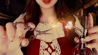 ASMR 중세시대의 미용실 RP Sub Medieval hair shop RPMedieval fantasy asmr헤어컷샴푸브러싱두피마사지