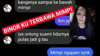 Jejak inbok istri bang ojol sampai terbawa mimpi Chat selingkuh