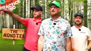 Is this the HARDEST disc golf course in the WORLD?  European Open B9  Jomez Practice Round