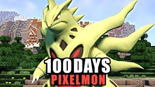 100 Days in Minecraft Pixelmon A Fresh Start