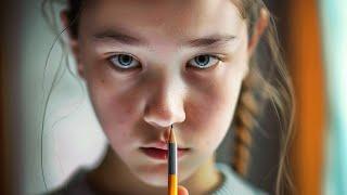 Bullied Girl Can Destroy Anything Using Only A Pencil