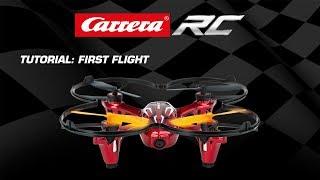 Carrera RC Quadrocopter First Flight Video One