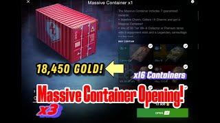 wot Blitz Crate Opening Massive Container Opening x3=16 Crates 18450 Gold in 4k wotb WoT Blitz