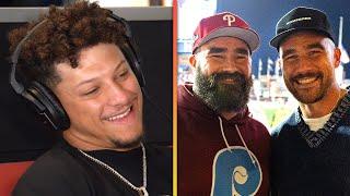 Patrick Mahomes Cant Keep Up With Travis and Jason Kelces PARTYING