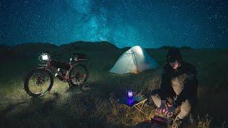 Relaxing Solo Bikepacking Camping  Silent Vlog