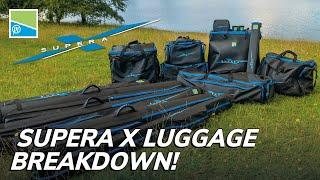 NEW SUPERA X Luggage Breakdown  Des Shipp