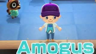 Amogus tee Animal crossing new horizons