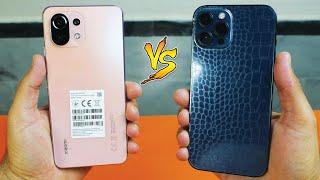 Xiaomi Mi 11 Lite vs iPhone 12 Pro Max Speed Test