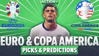 2 Euros & Copa America Bets France vs Belgium & USA vs Uruguay Soccer Picks & Predictions 71