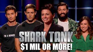 Shark Tank US  Top 3 Pitches That Were Offered $1M or More