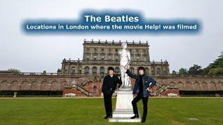 The Beatles - The Locations in London where the Movie Help was filmed. Now and then.