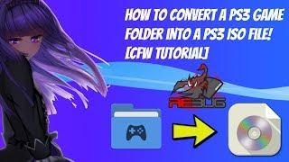 How To Convert A PS3 Game Folder Into A PS3 ISO File CFWHEN Tutorial #PS3Jailbreak #PS3Mods