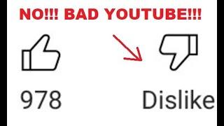 THIS IS WHY YOUTUBE SHOULDNT HIDE DISLIKES