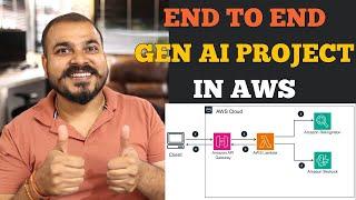 #1 Generative AI On AWS-Getting Started With First Project- Problem Statement With Demo