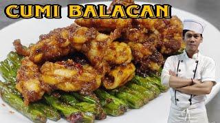 Resep cumi balacan Chinese food style  ala nanang kitchen