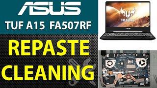 How to Repaste & Clean Your ASUS TUF A15 FA507RF A Complete Guide