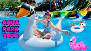 ELİF SİNEM AQUA PARK VLOG  TÜM GÜN HAVUZ DENİZ 