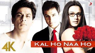 Kal Ho Naa Ho  Title Track  Shah Rukh Khan Saif Ali Khan Preity Zinta  Sonu Nigam  4K