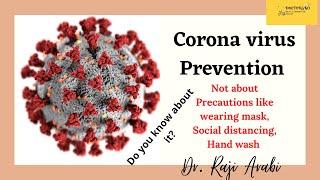 How to prevent Corona virus II Covid-19 Prevention