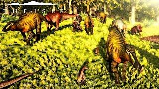 The Isle - BIGGEST MIGRATION 60+ HERB GROUP EPIC EVENT & GIANT CARNIVORE CONFRONTATION  Gameplay 