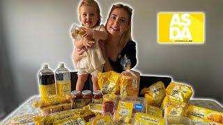 We Did A Family Weekly Shop Only Buying ASDA JUST ESSENTIALS  Budgeting  Cheap Family Meals  MOO