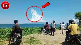 SUBHANALLAH Warga Tiba2 Histeris Melihat Tangan Tuhan Muncul Dilangit. Perhatikan